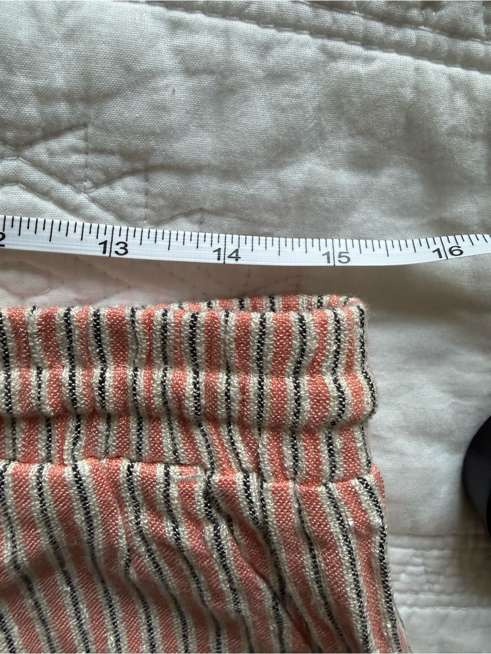 2 pairs Billabong Striped Pull-On Shorts in Coral and Teal - Picture 8 of 10